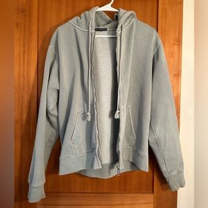 Brandy Melville Christy Hoodie light green